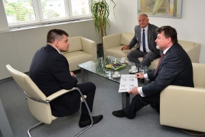 Stretnutie ministra Petra Plavčana so zástupcami Strojníckej Fakulty TU v Košiciach