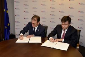Podpis programu spolupráce medzi Slovenskom a Srbskom na roky 2016 - 2020