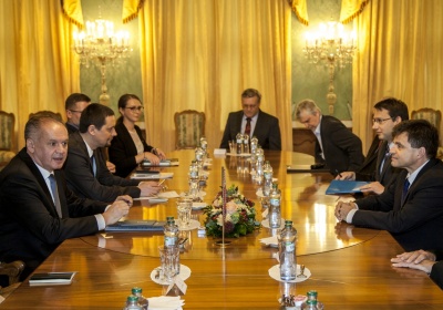 Reforma vzdelávania bola témou stretnutia ministra Petra Plavčana s prezidentom SR Andrejom Kiskom