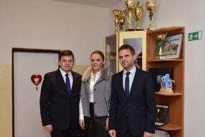 Minister Peter Plavčan na návšteve Spojenej školy na Mokrohájskej ul. v Bratislave