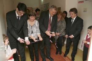 Otvorenie nových priestorov Materskej školy s VJM v obci Tomášov