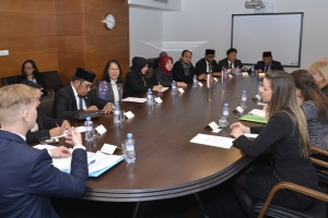 Prijatie indonézskej delegácie