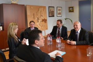 Neformálne stretnutie s podpredsedom EK Marošom Sefčovičom