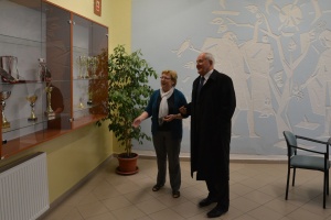 Neohlásená návšteva ministra Dušana Čaploviča na Základnej škole v Šenkviciach