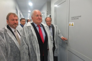 Návšteva nového vedecko-výskumného centra Jagellonskej univerzity JCI - nový campus JU Krakov. 