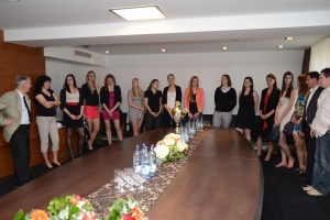 Hráčky Slávie Ekonomická Univerzita Bratislava: Smataníková Jaroslava, Snopková Andrea, Kuciaková Miroslava, Golitková Antónia, Hinzellerová Terézia, Salanciová Erika, Pištěláková Nikola, Herelová Nina, Rákošová Monika, Mitrengová Diana, Kóšová Simona, Čontofalská Zuzana. Tréneri Hančík Martin a Matušov Michal, prezident klubu Hančík Vladimír, viceprezidentka klubu Mgr. Eva Podhorná.
