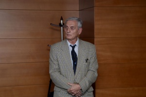 Prezident klubu Slávie EU Hančík Vladimír.