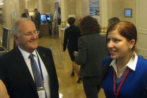 Neformálne stretnutie so slovenskou študentkou študujúcou v Moskve